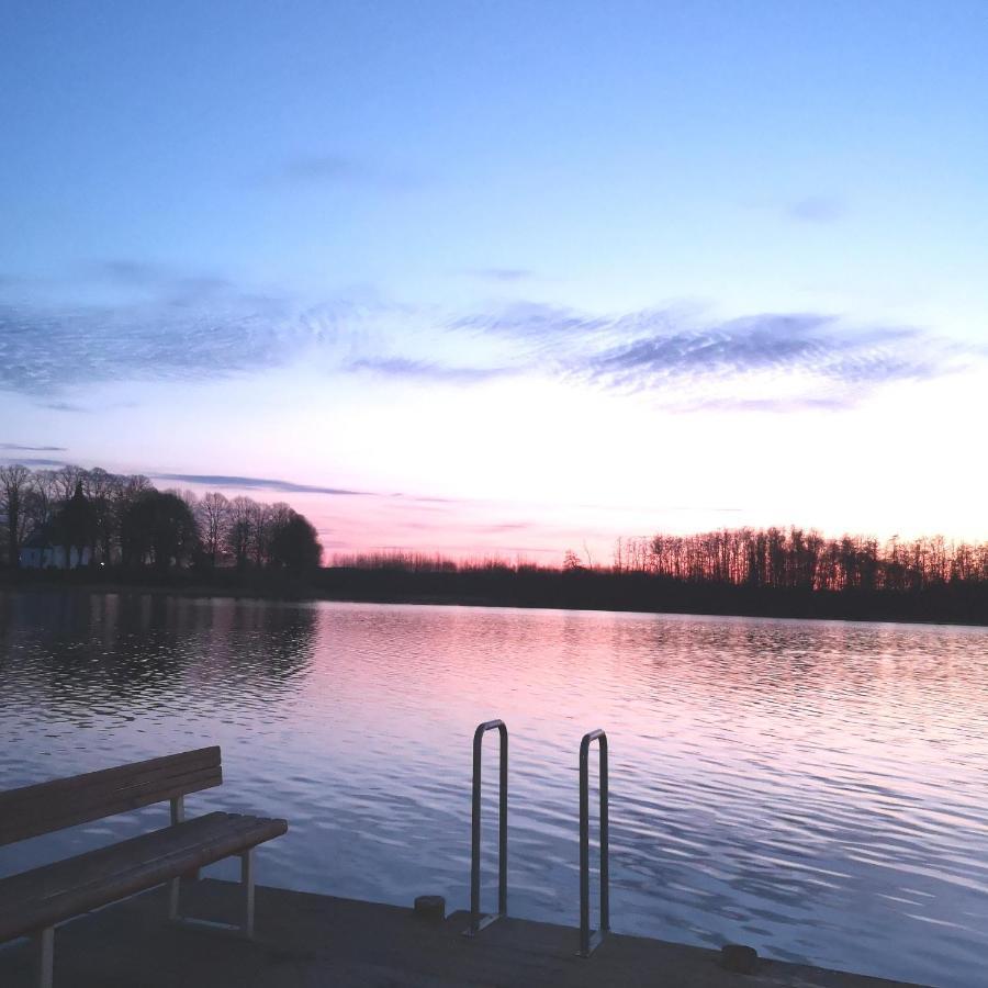 Fewo In Bosau Am Ploener See Mit Eigenem Bootssteg App 12 Екстер'єр фото