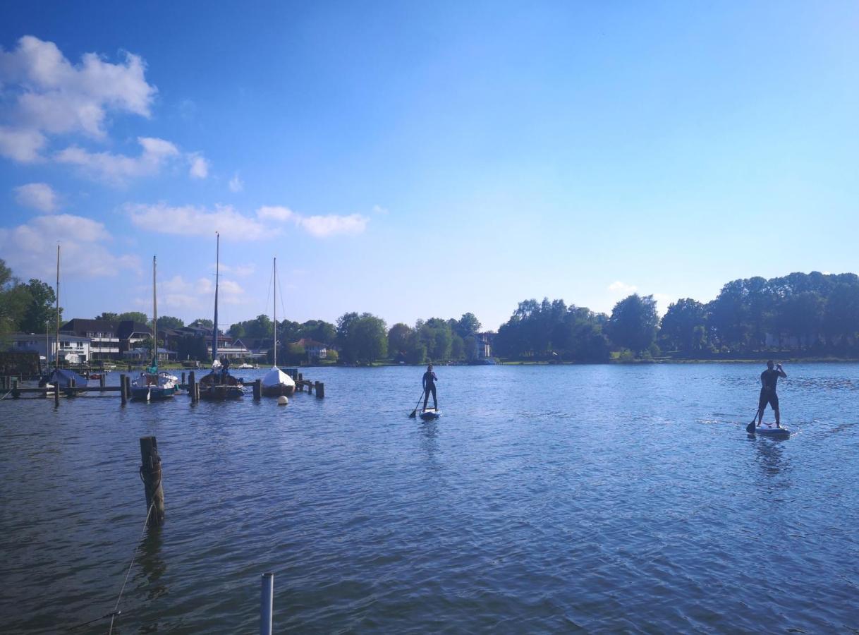Fewo In Bosau Am Ploener See Mit Eigenem Bootssteg App 12 Екстер'єр фото